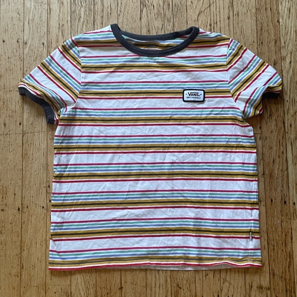 Vans Off The Wall ringer tee